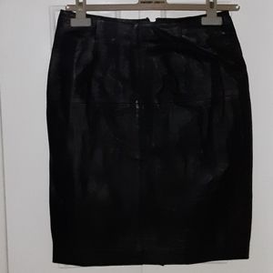 ADRIENNE VITTADINI Leather Skirt